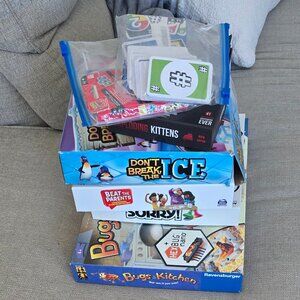 Lot of 8 family games Excellent Used Condition.